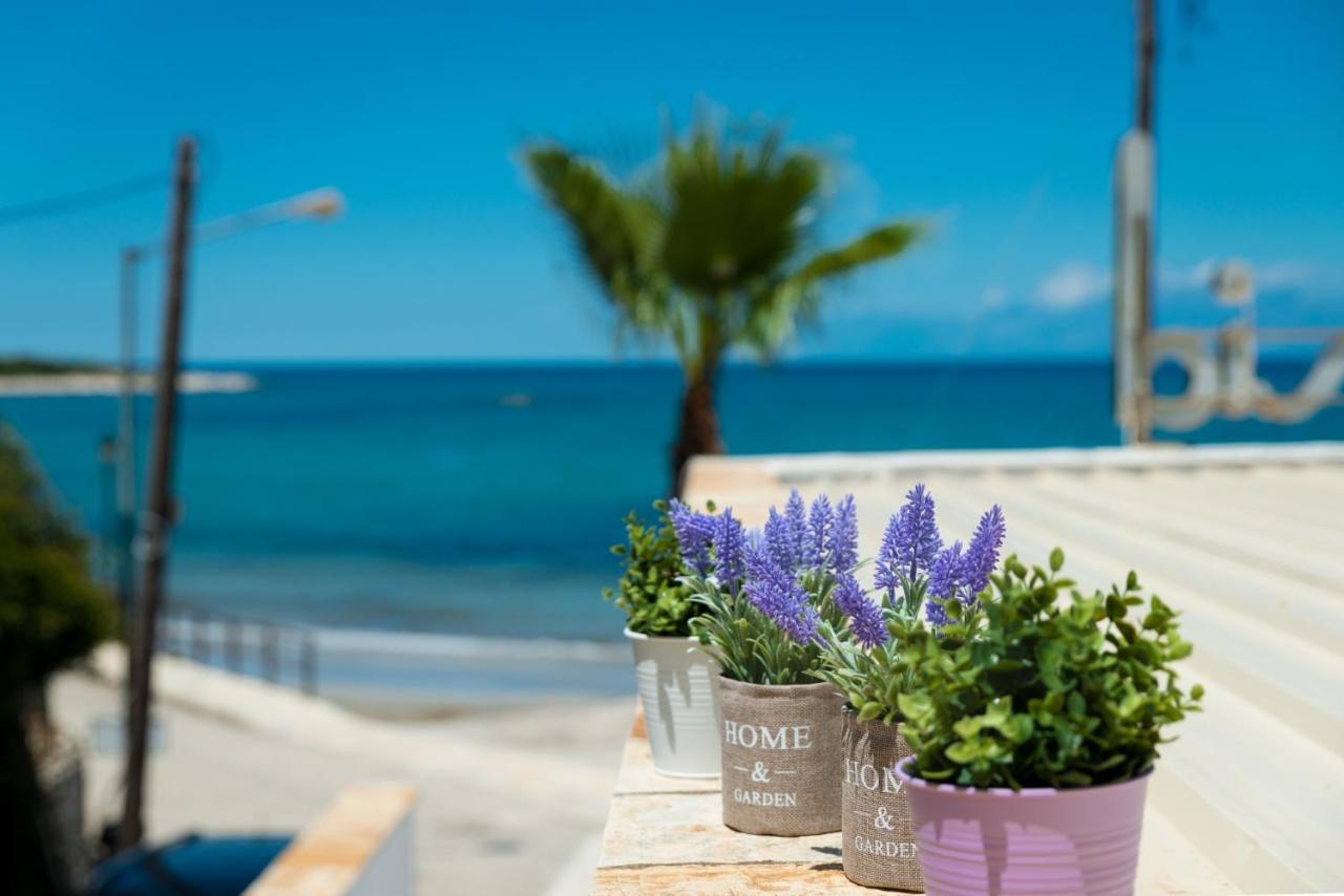 Apartment Sofia - Beachfront Ájos Spyrídon Eksteriør bilde